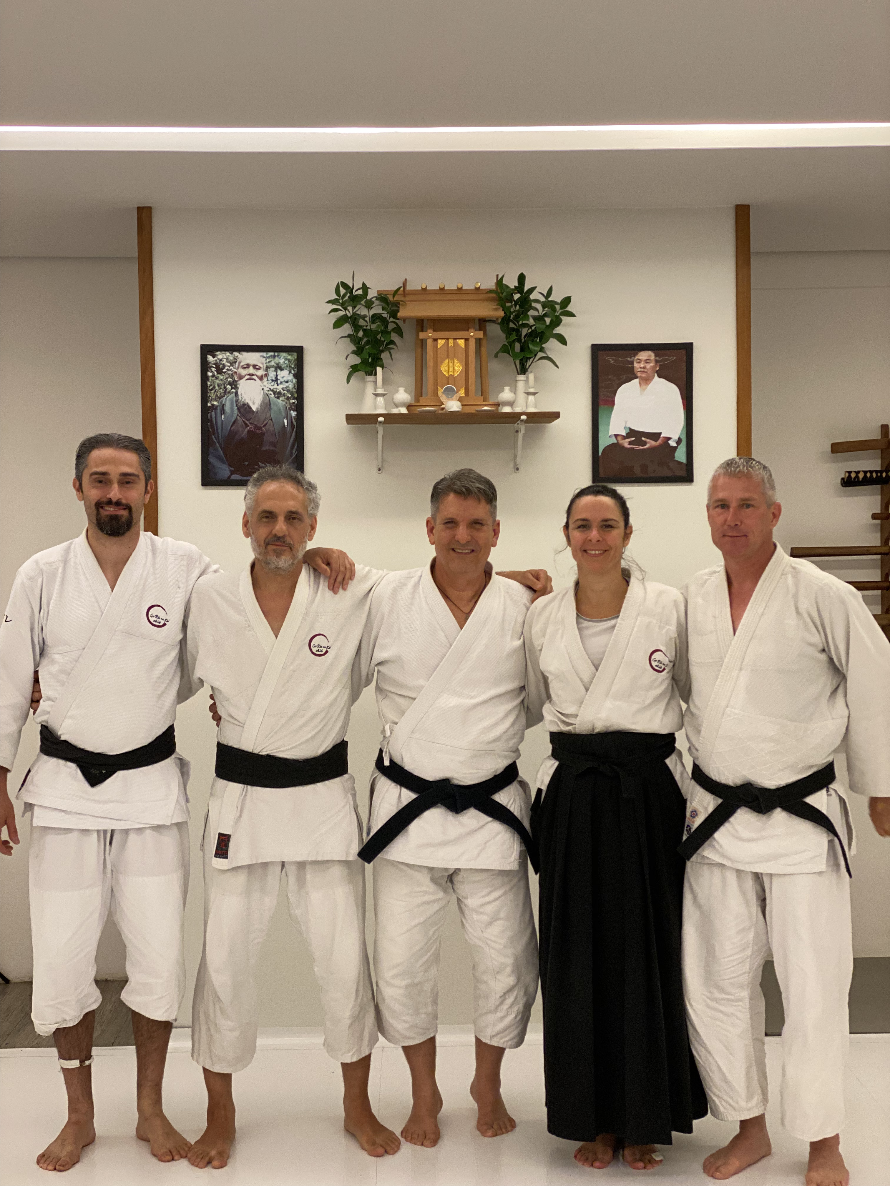 Treino de Aikido